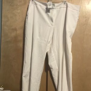 Ashley Stewart White Pants